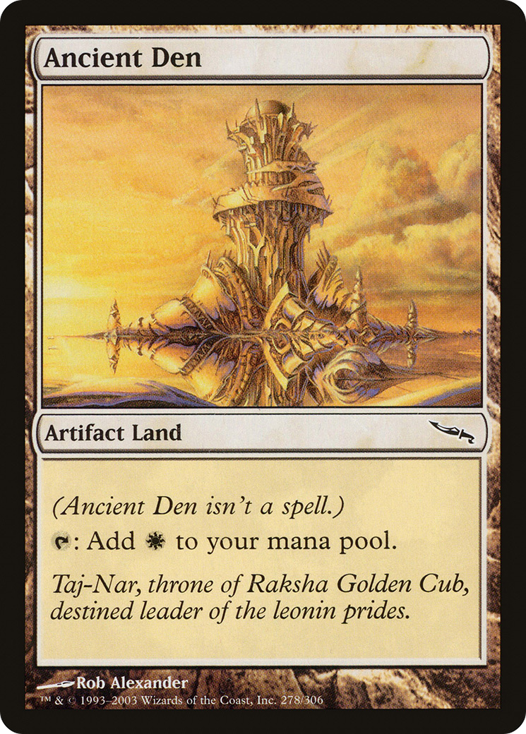 Ancient Den (MRD-278) [Mirrodin] Foil