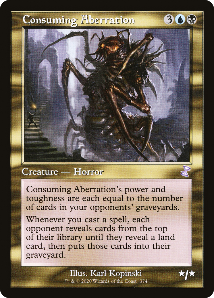 Consuming Aberration (TSR-374) [Time Spiral Remastered] Foil