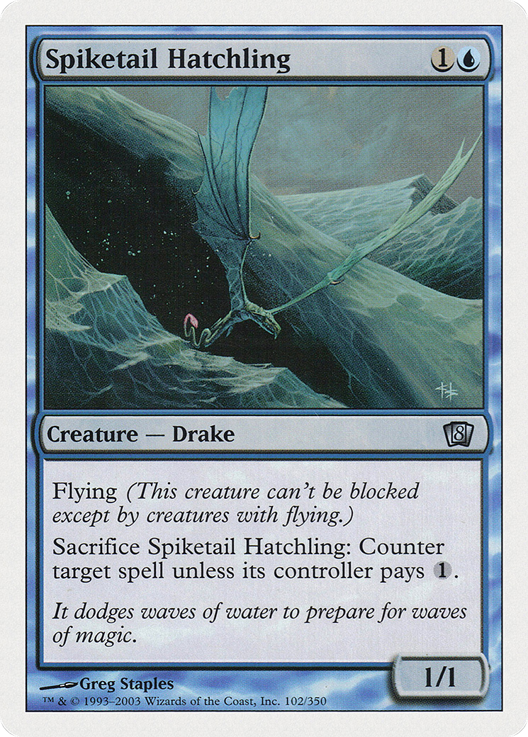 Spiketail Hatchling (8ED-102) [8th Edition]