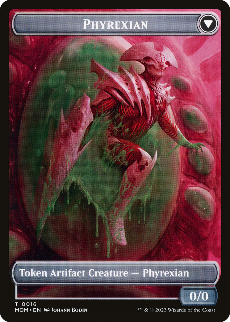Incubator // Phyrexian (TMOM-016) [March of the Machine Tokens] Foil