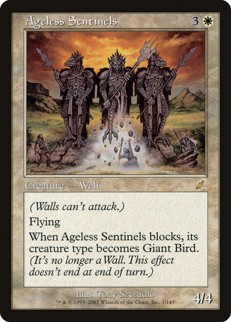 Ageless Sentinels (SCG-001) [Scourge] Foil