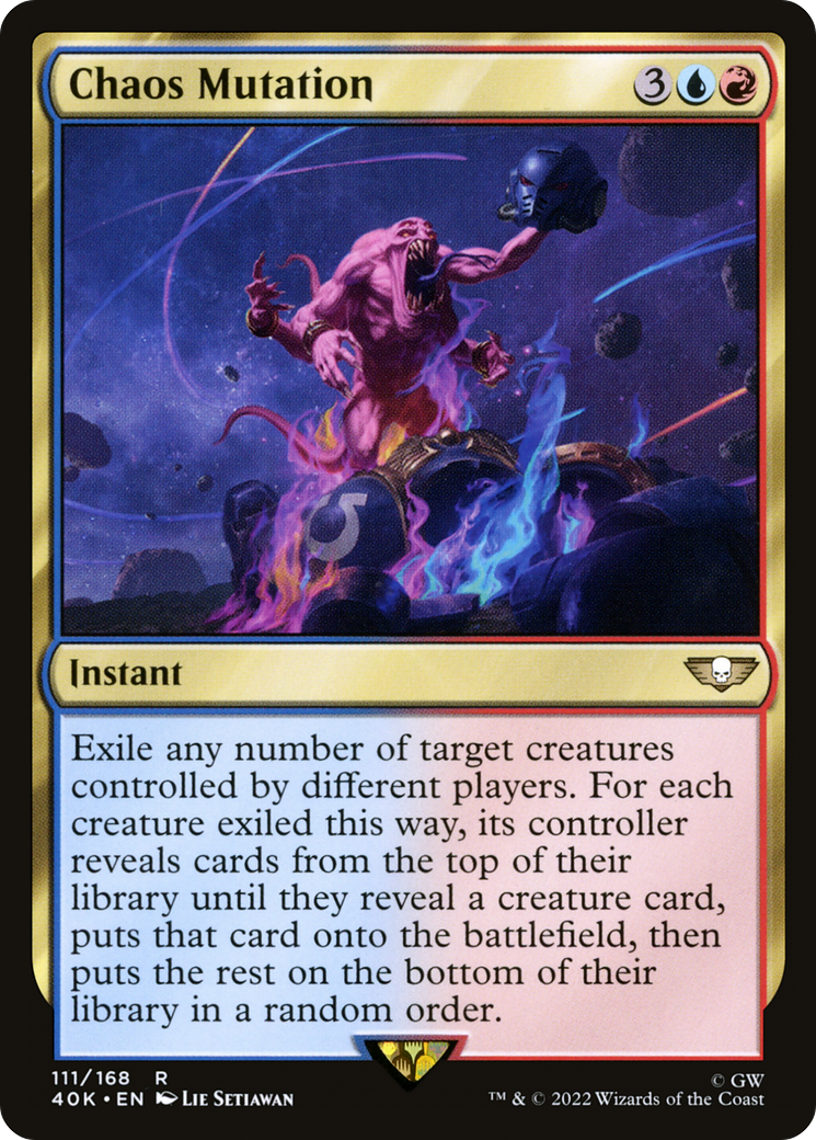 Chaos Mutation (40K-111) [Warhammer 40,000 Commander]