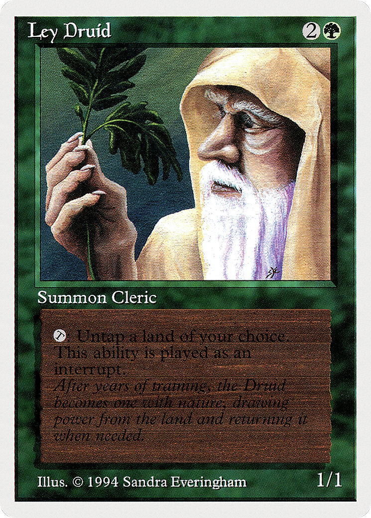 Ley Druid (SUM-206) [Summer Magic / Edgar]