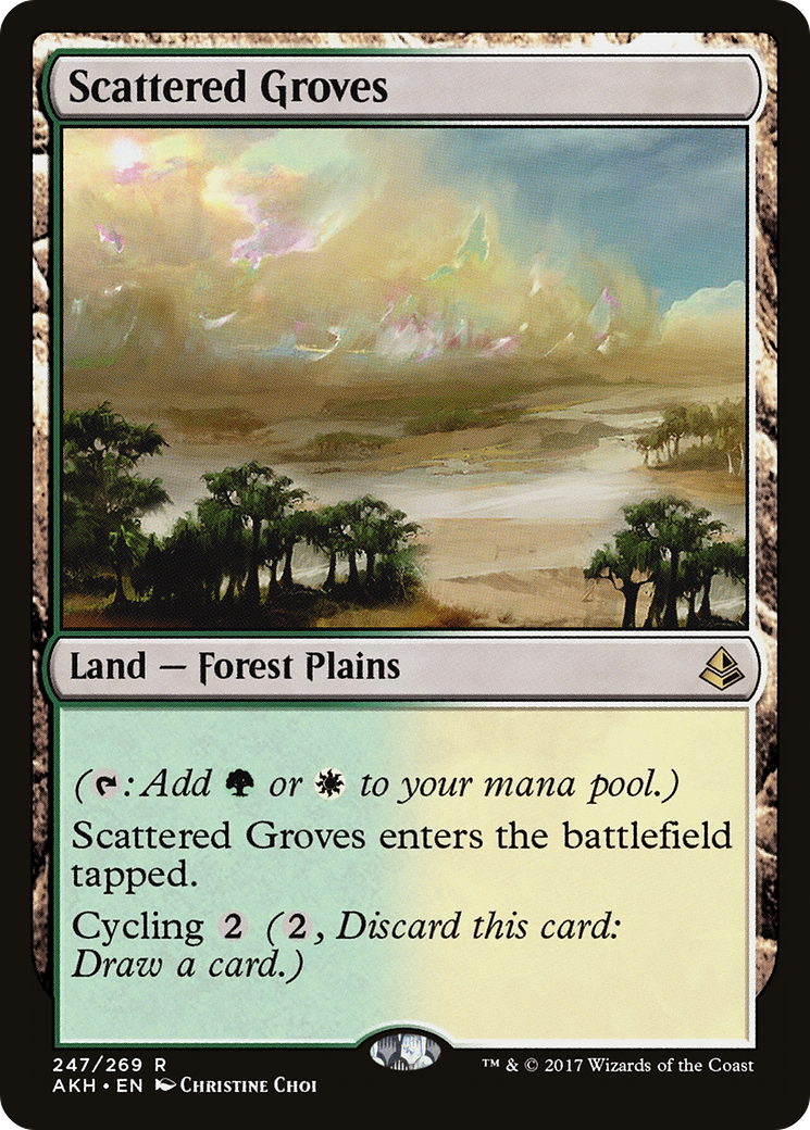 Scattered Groves (AKH-247) [Amonkhet] Foil