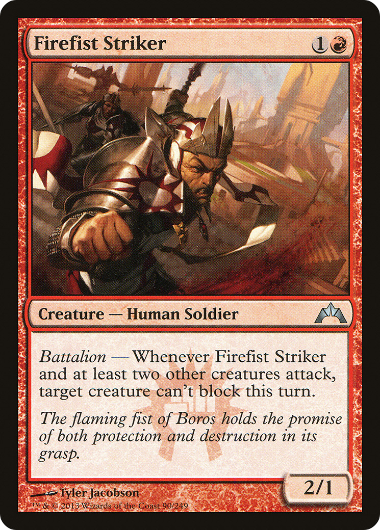 Firefist Striker (GTC-090) [Gatecrash]