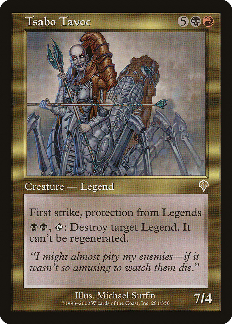 Tsabo Tavoc (INV-281) [Invasion] Foil