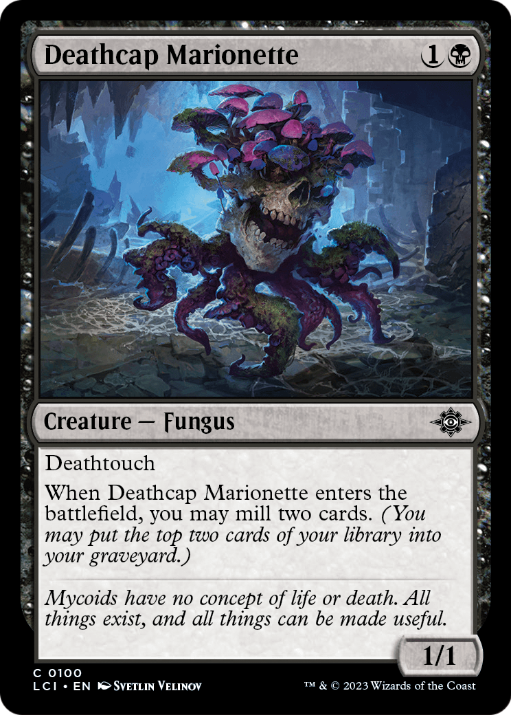 Deathcap Marionette (LCI-100) [The Lost Caverns of Ixalan]