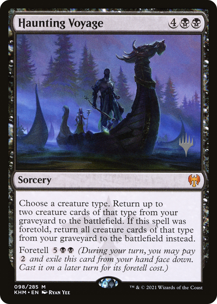 Haunting Voyage (PPKHM-098) [Promo Pack: Kaldheim Promos] Foil