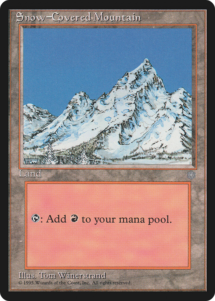 Snow-Covered Mountain (ICE-349) [Ice Age]