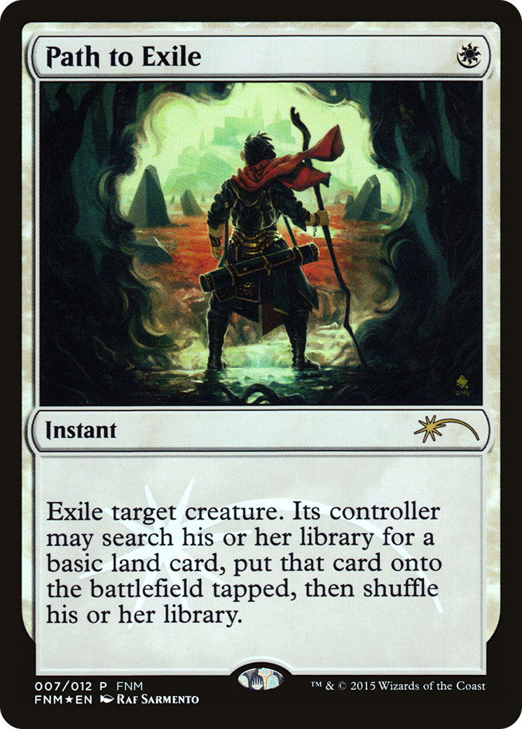 Path to Exile (FNM-007) [Friday Night Magic 2015] Foil