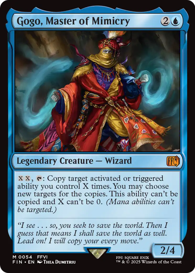 Gogo, Master of Mimicry (FIN-054) [FINAL FANTASY] Foil