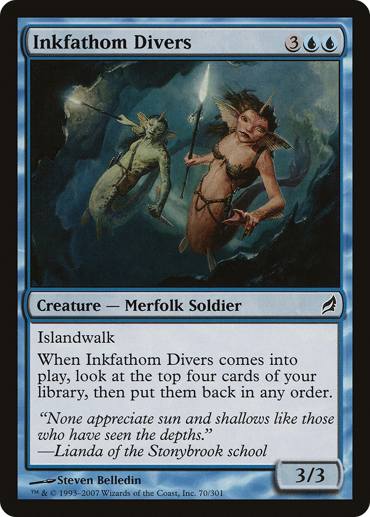 Inkfathom Divers (LRW-070) [Lorwyn]