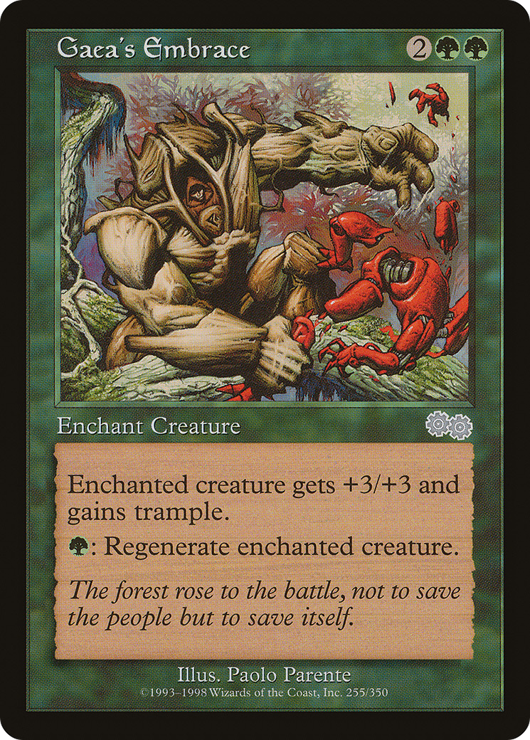Gaea's Embrace (USG-255) [Urza's Saga]
