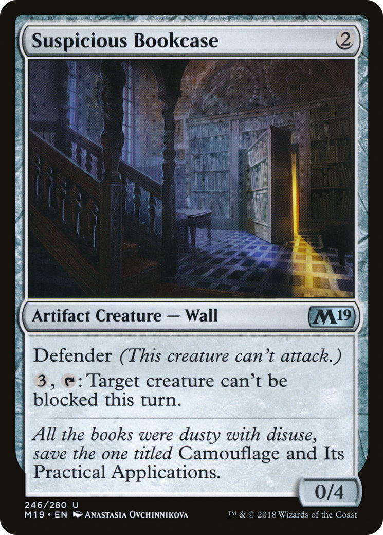 Suspicious Bookcase (M19-246) [Core Set 2019]