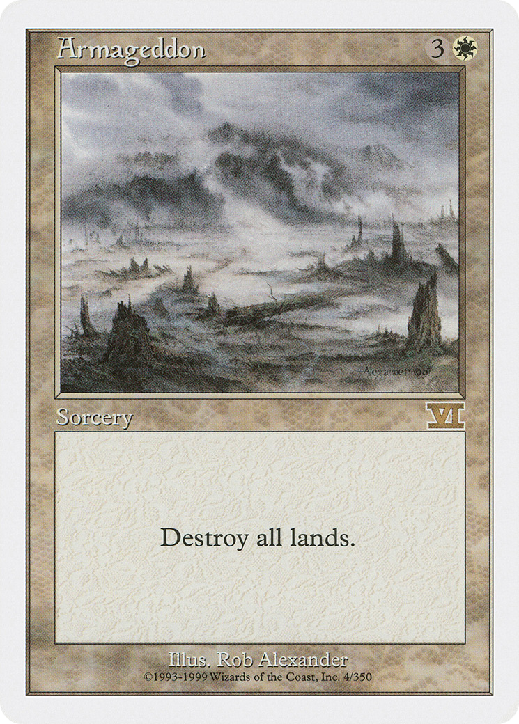 Armageddon (6ED-004) [Classic Sixth Edition]