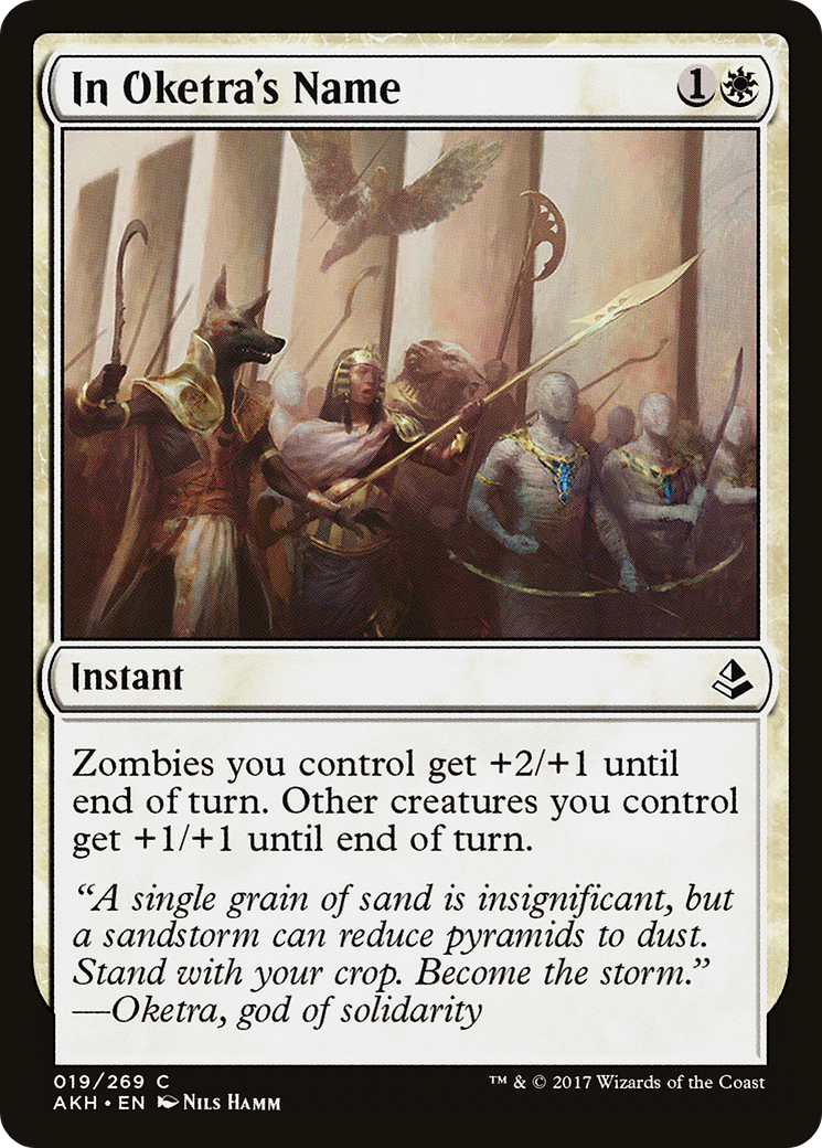 In Oketra's Name (AKH-019) [Amonkhet]