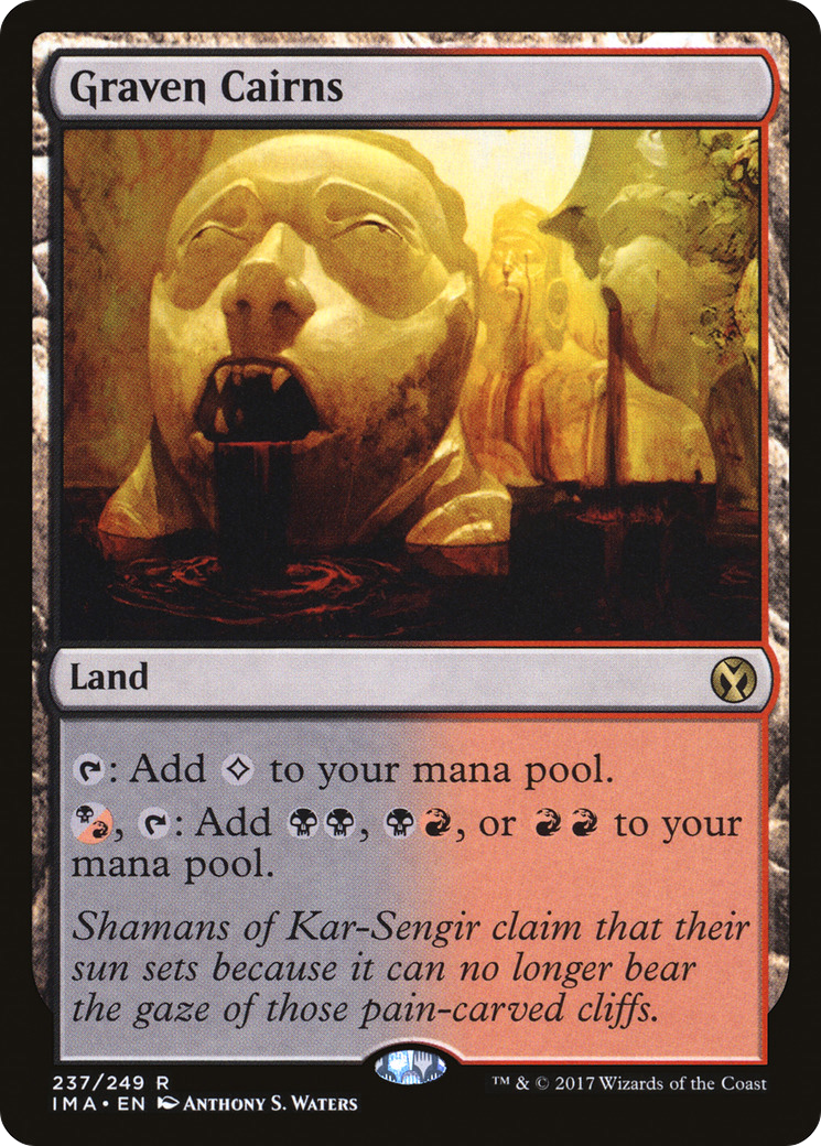 Graven Cairns (IMA-237) [Iconic Masters] Foil