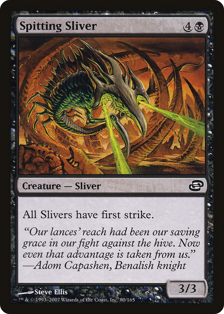 Spitting Sliver (PLC-080) [Planar Chaos] Foil