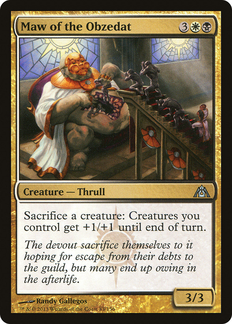 Maw of the Obzedat (DGM-083) [Dragon's Maze]