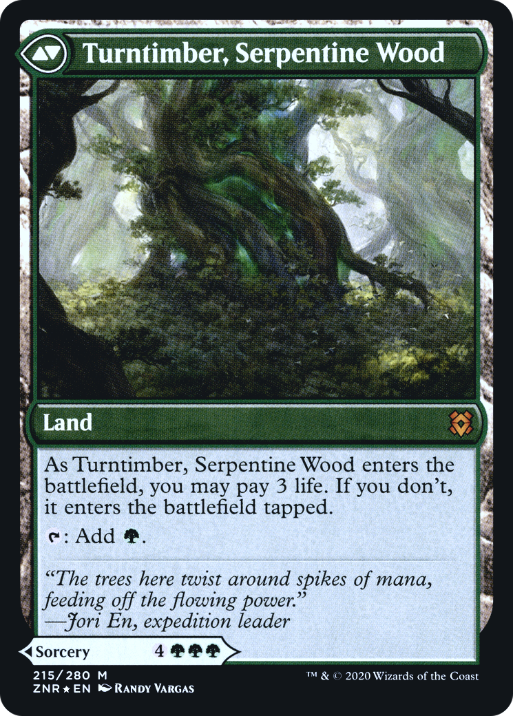 Turntimber Symbiosis (PRE-215S) [Zendikar Rising Promos] Foil