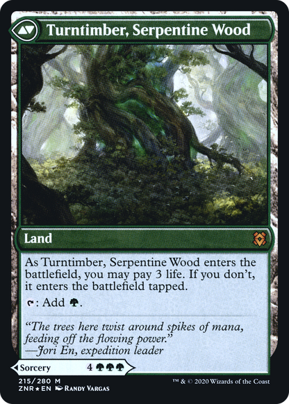 Turntimber Symbiosis (PRE-215S) [Zendikar Rising Promos] Foil