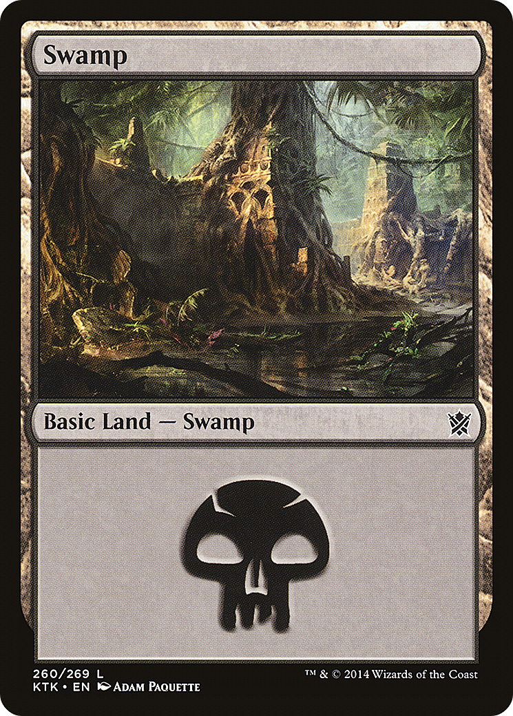 Swamp (KTK-260) [Khans of Tarkir]