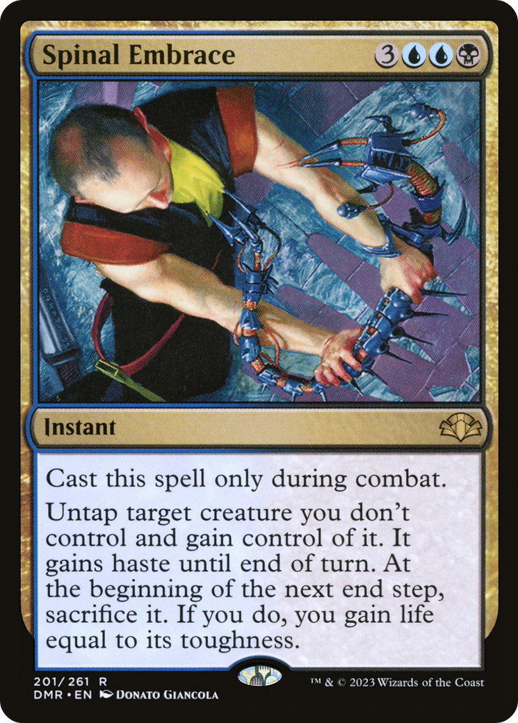 Spinal Embrace (DMR-201) [Dominaria Remastered] Foil