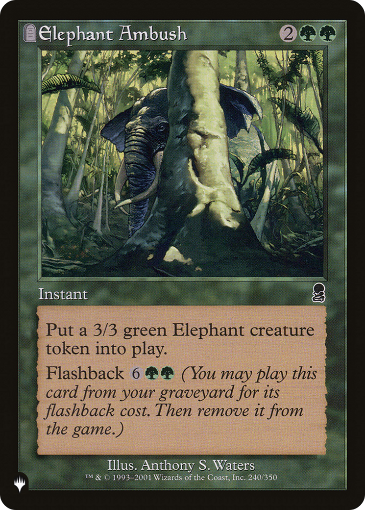 Elephant Ambush (LIST-ODY-240) [The List]