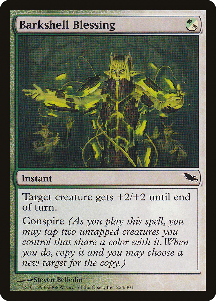 Barkshell Blessing (SHM-224) [Shadowmoor]