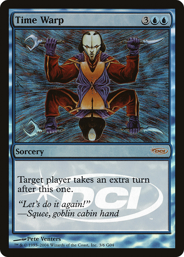 Time Warp (JDG-003) [Judge Gift Cards 2004] Foil