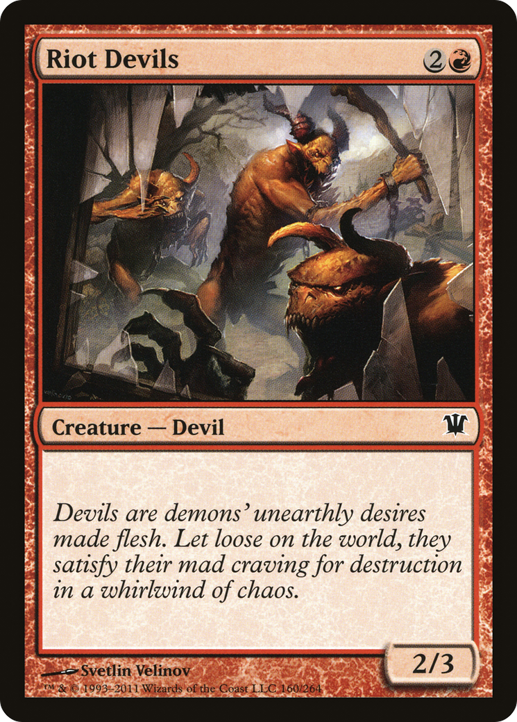Riot Devils (ISD-160) [Innistrad]