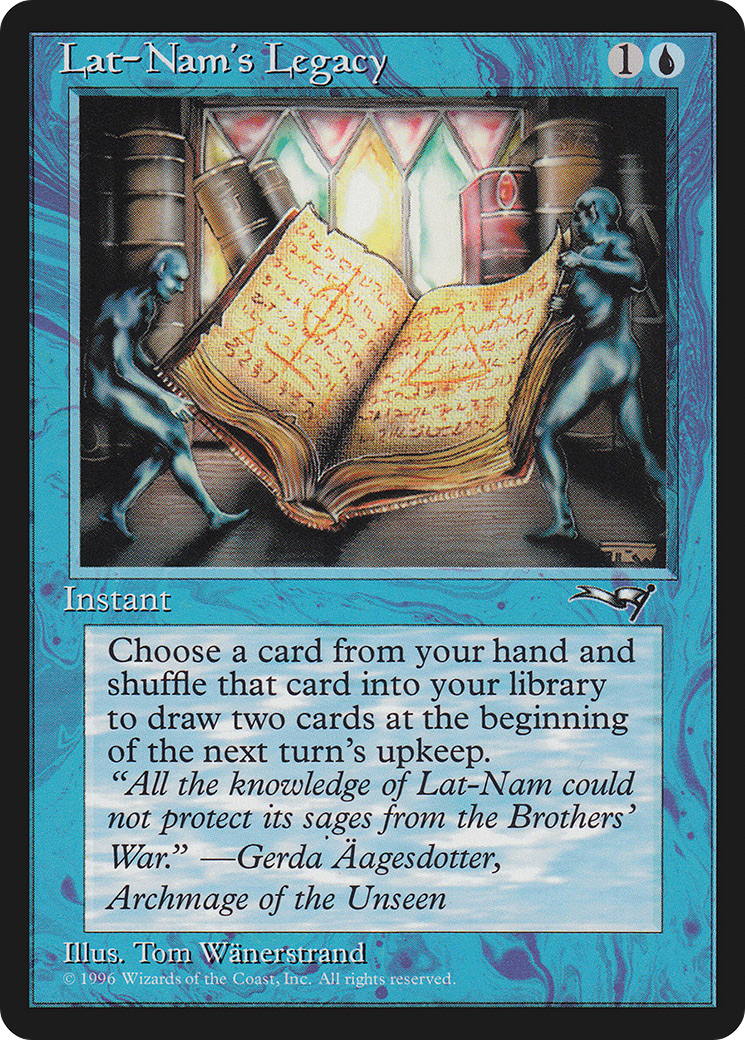 Lat-Nam's Legacy (Book) (ALL-046) [Alliances]