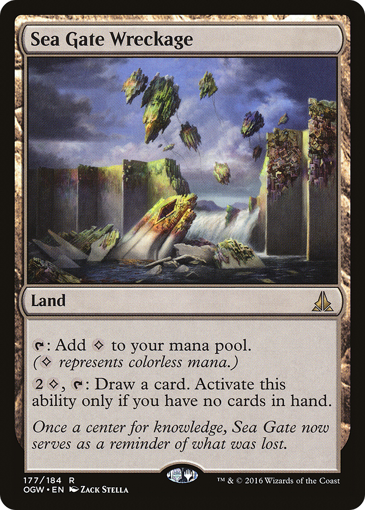 Sea Gate Wreckage (OGW-177) [Oath of the Gatewatch] Foil