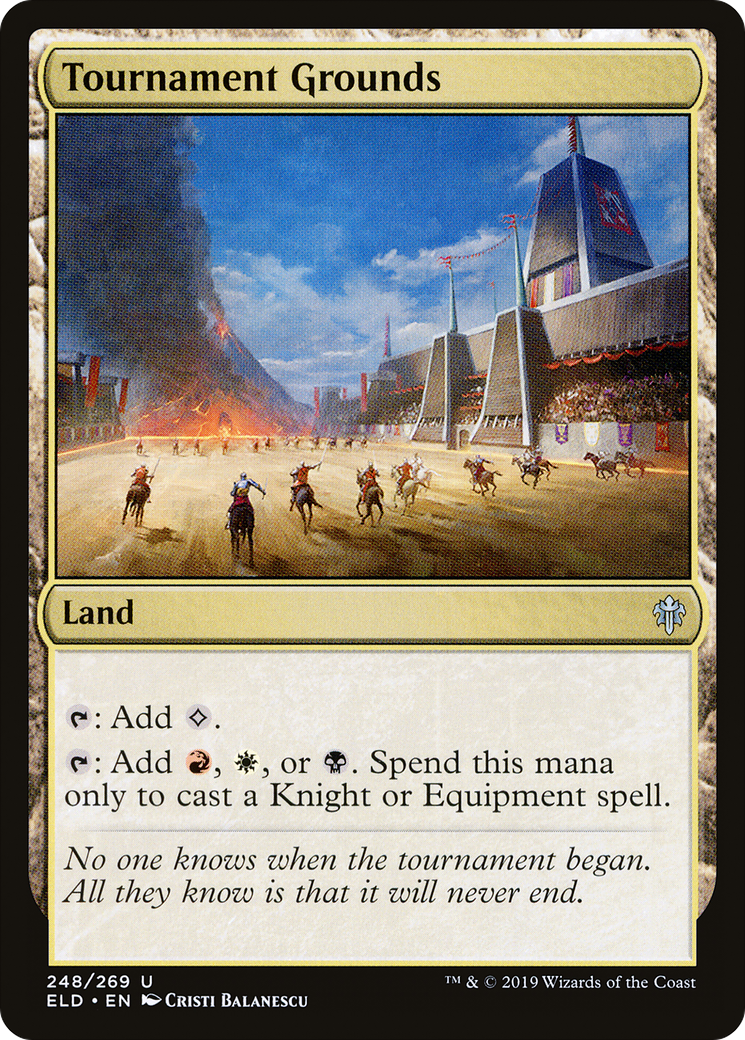 Tournament Grounds (ELD-248) [Throne of Eldraine] Foil