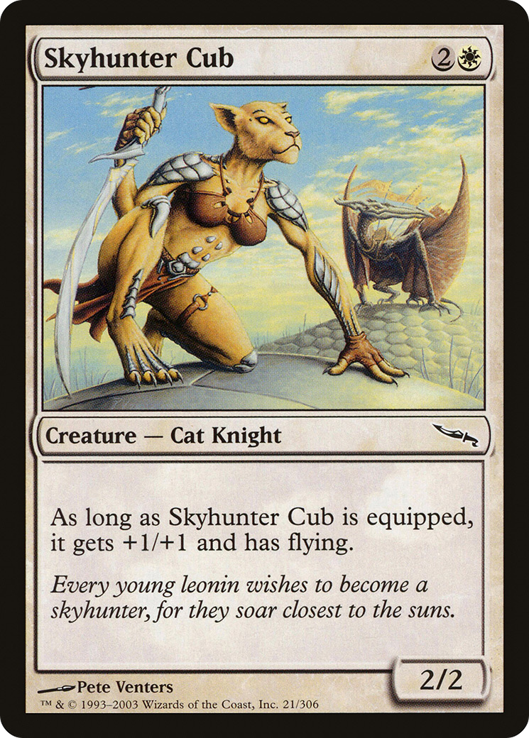 Skyhunter Cub (MRD-021) [Mirrodin]