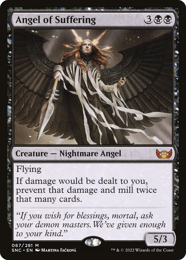 Angel of Suffering (SNC-067) [Streets of New Capenna]