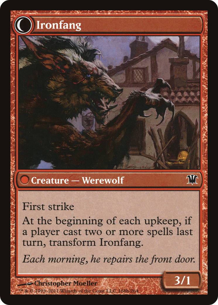 Village Ironsmith (ISD-168) [Innistrad] Foil