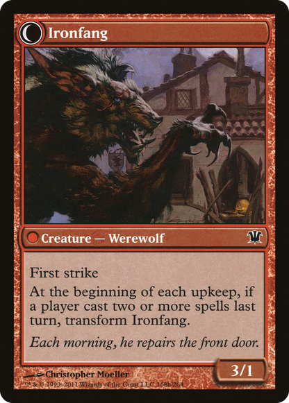 Village Ironsmith (ISD-168) [Innistrad] Foil