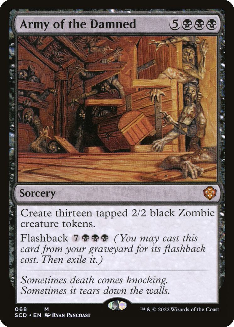 Army of the Damned (SCD-068) [Starter Commander Decks]