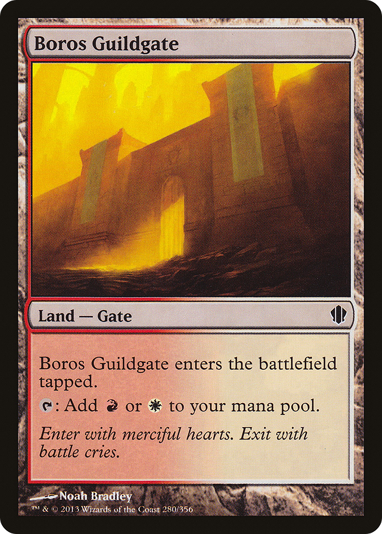 Boros Guildgate (C13-280) [Commander 2013]
