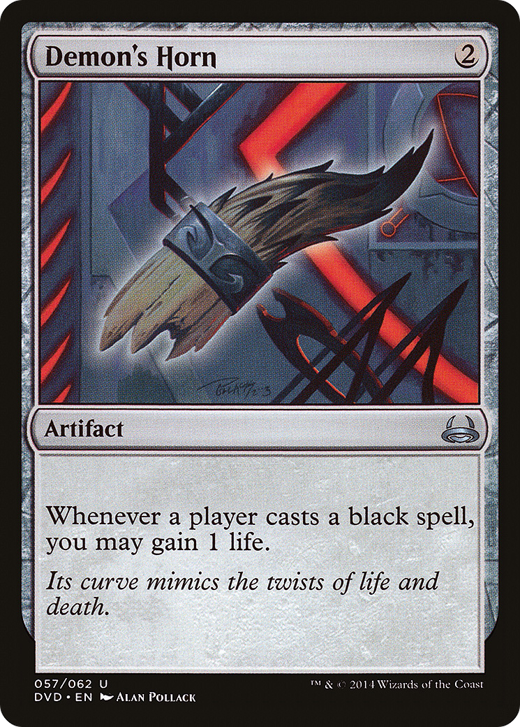Demon's Horn (DD3-057) [Duel Decks Anthology: Divine vs. Demonic]
