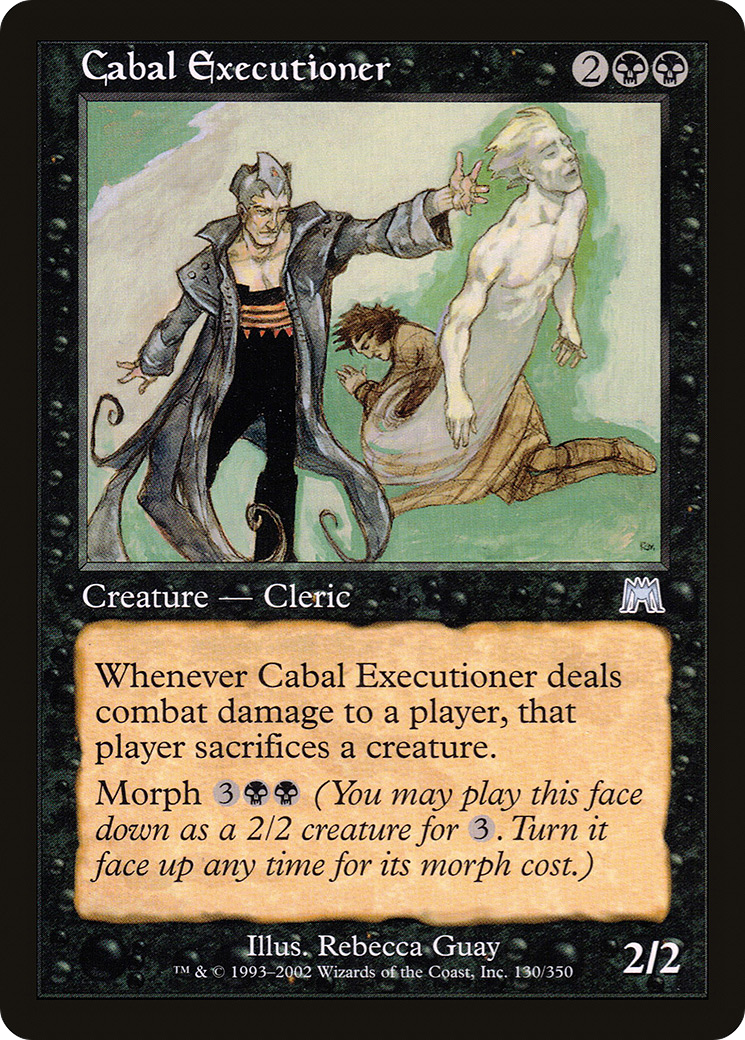 Cabal Executioner (ONS-130) [Onslaught] Foil