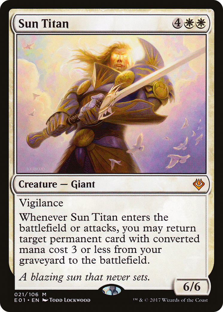 Sun Titan (AC2-021) [Archenemy: Nicol Bolas]