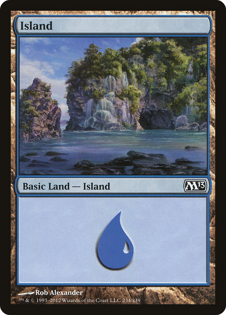 Island (M13-234) [Magic 2013] Foil