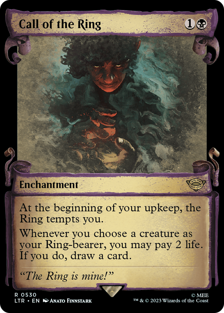 Call of the Ring (Showcase Scrolls) (LTR-530) [The Lord of the Rings: Tales of Middle-earth] Foil