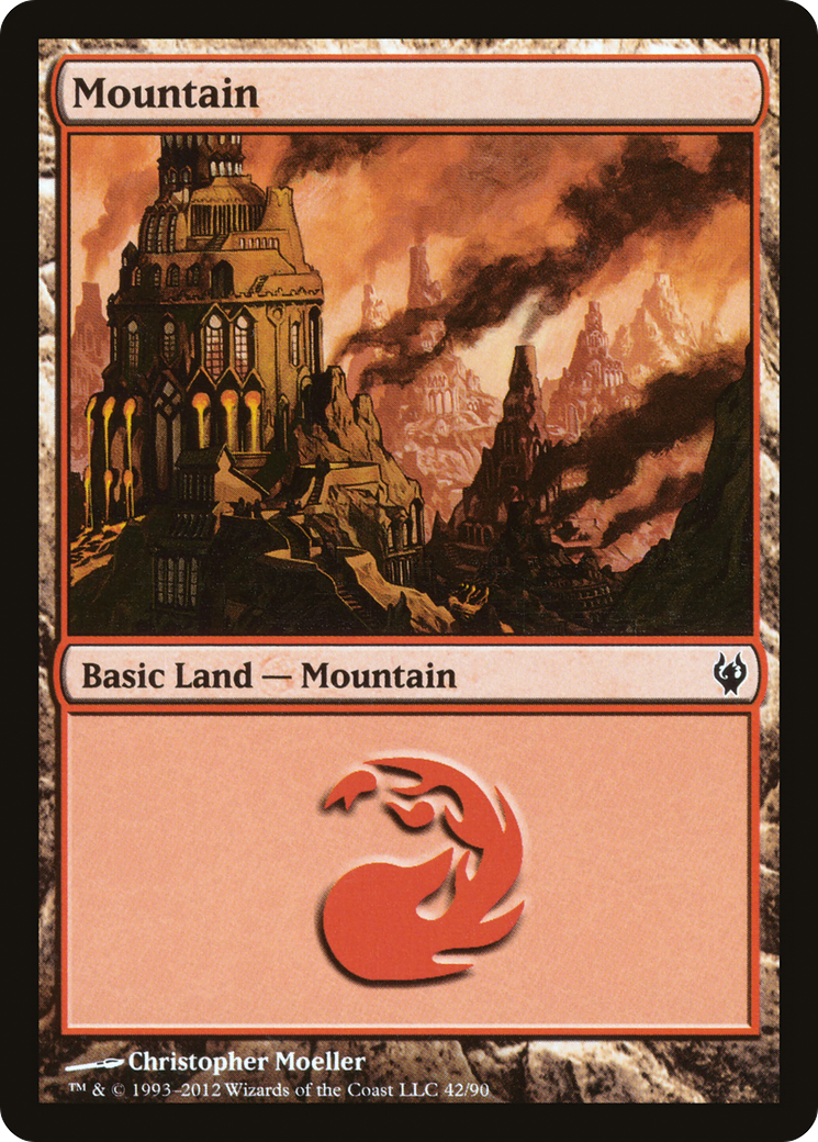 Mountain (DDJ-042) [Duel Decks: Izzet vs. Golgari]
