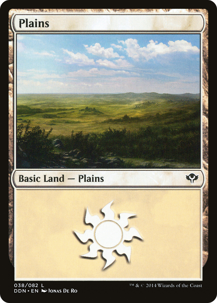 Plains (DDN-038) [Duel Decks: Speed vs. Cunning]