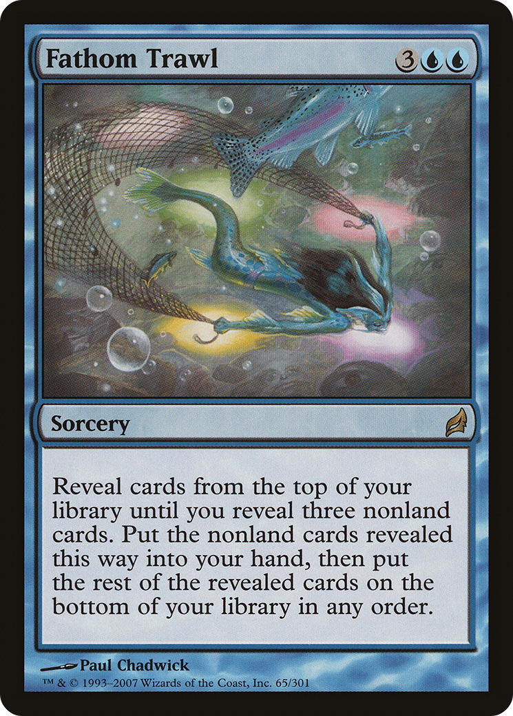Fathom Trawl (LRW-065) [Lorwyn] Foil