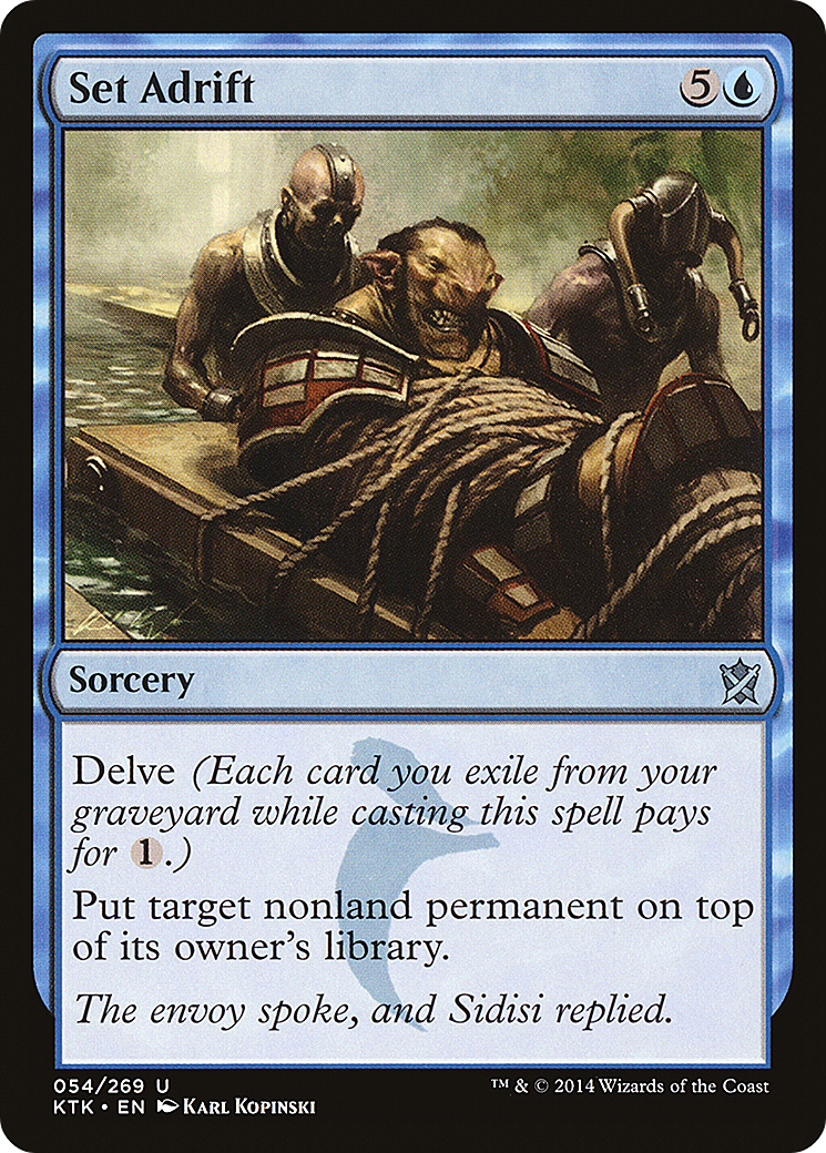 Set Adrift (KTK-054) [Khans of Tarkir]