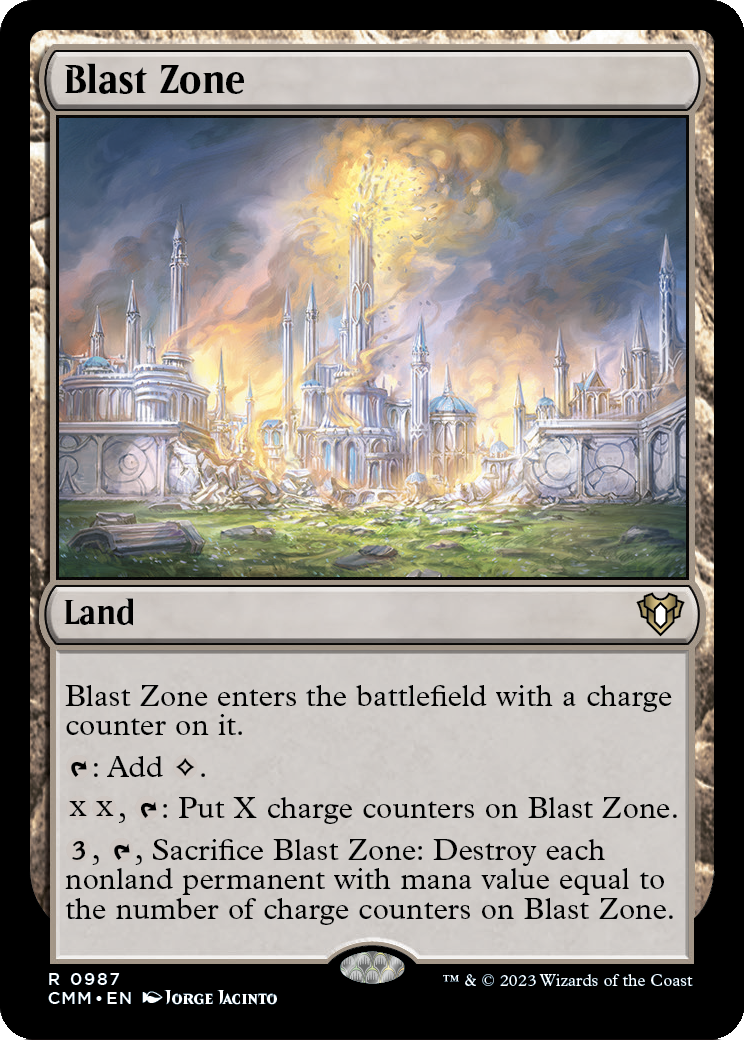 Blast Zone (CMM-987) [Commander Masters]